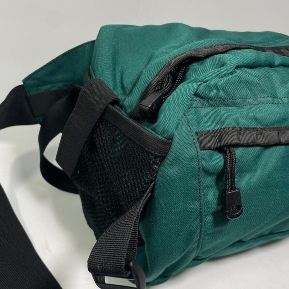 The North Face Green Lumbar Mountain Vintage Fanny Pack Adjustable Waist Bag - Picture 4 of 13